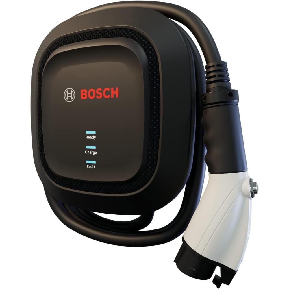 imageBosch EV300 Level 2 EV Charging Station  Convenient and Fast Home Charging for All North American EVs