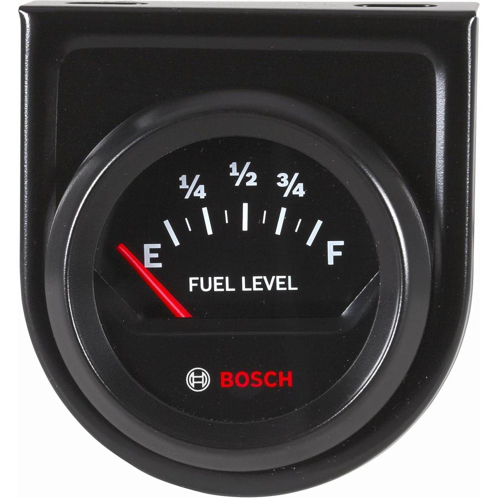 imageBosch SP0F000056 Style Line 2quot Fuel Level Gauge  Electric Black Dial Face Black Bezel