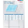 imageBOSCH 6001C HEPA Cabin Air Filter  Compatible with Select Cadillac Escalade Chevrolet Avalanche Silverado Suburban Tahoe GMC Sierra Yukon Yukon XL59 x 98 x 22 Pack of 3