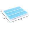 imageBOSCH 6021C HEPA Cabin Air Filter  Compatible with Select Ford Explorer Flex Police Interceptor SedanUtility Special Service Police Sedan Taurus Lincoln MKS MKT