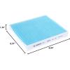 imageBOSCH 6072C HEPA Cabin Air Filter  Compatible with Select Honda CRV Insight89 x 81 x 03
