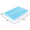 imageBOSCH 6086C HEPA Cabin Air Filter  Compatible with Select Nissan Rogue Rogue Sport10 x 73 x 16 Pack of 3