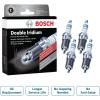 imageBOSCH 9656 OE Fine Wire Double Iridium Spark Plug  Pack of 4