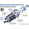 imageBOSCH 9693 OE Fine Wire Double Iridium PintoPin Spark Plug  Single