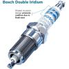 imageBOSCH 9694 OE Fine Wire Double Iridium Spark Plug  Pack of 4
