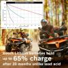 imageBOSCH BLP20L Group 20 Lithium Power Sport Battery 420CA 12V for Motorcycle ATVUTV 4Wheeler Snowmobile Personal Watercraft Scooter and Jet SkisGroup 5