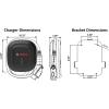 imageBosch EV300 Level 2 EV Charging Station  Convenient and Fast Home Charging for All North American EVs