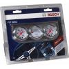 imageBosch SP0F000039 Style Line 112quot Mini Triple Gauge Kit White Dial Face Chrome Bezel