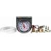 imageBosch SP0F000042 Style Line 2quot Mechanical VacuumBoost Gauge White Dial Face Chrome Bezel