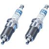 imageBOSCH 9607 OE Fine Wire Double Iridium Spark Plug  Single1 Count Pack of 2