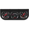 imageBosch SP0F000037 Style Line 112quot Mini Triple Gauge Kit Black Dial Face Black Bezel