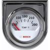 imageBosch SP0F000040 Style Line 2quot Electrical WaterOil Temperature Gauge White Dial Face Chrome Bezel