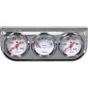 imageBosch SP0F000046 Style Line 2quot Triple Gauge Kit White Dial Face Chrome Bezel