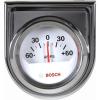 imageBosch SP0F000058 Style Line 2quot Ammeter Gauge White Dial Face Chrome Bezel