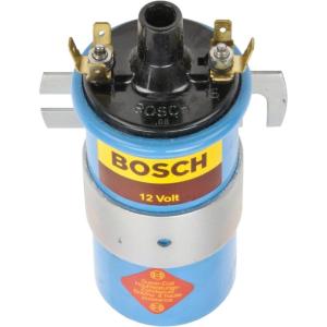 imageBOSCH 000129220081083 OEM Ignition Coil  Compatible With Select 196879 Austin BMW Fiat Jaguar Lancia MG Porsche Renault Triumph Volkswagen