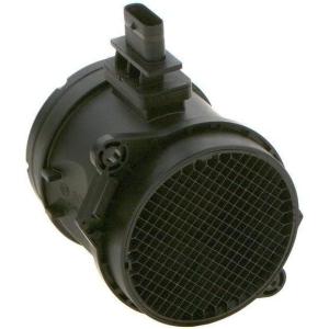 imageBOSCH 0280218260 Original Equipment Mass Air Flow MAF Sensor  Compatible with Select Porsche Cayenne Volkswagen CC Passat Touareg