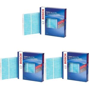 imageBOSCH 6086C HEPA Cabin Air Filter  Compatible with Select Nissan Rogue Rogue Sport10 x 73 x 16 Pack of 3
