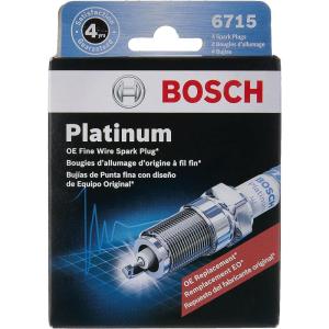 imageBOSCH 6715 OE Fine Wire Platinum Spark Plug  Pack of 4