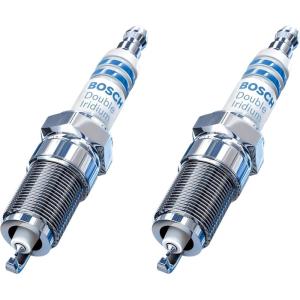imageBOSCH 9654 OE Fine Wire Double Iridium Spark Plug  Single1 Count Pack of 2
