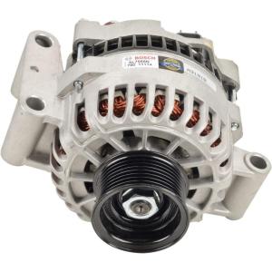 imageBOSCH AL7555N Premium 100 New Alternator  Compatible with Select Ford Excursion E350 E450 E550 F250 Super Duty F350 F450 F550 110 Amp