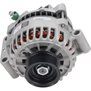 imageBOSCH AL7606N Premium 100 New Alternator  Compatible with Select Ford E450 Super Duty F450 Super Duty F550 Super Duty 135 Amp