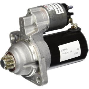 imageBOSCH SR0425N Original Equipment 100 New Starter  Compatible with Select Audi TT TT Quattro Volkswagen Beetle Golf Golf City Jetta