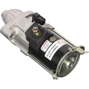 imageBOSCH SR1331X Premium 100 Remanufactured Starter  Compatible With Select Acura CSX TSX Honda Accord CRV Civic Element