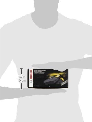 imageBOSCH 0986494256 EuroLine Disc Brake Pad Set  Compatible With Select MercedesBenz G55 AMG G63 AMG G65 AMG GL320 GL350 GL450 GL550 ML320 ML350 ML450 ML500 ML550 R320 R350 R500 REAR