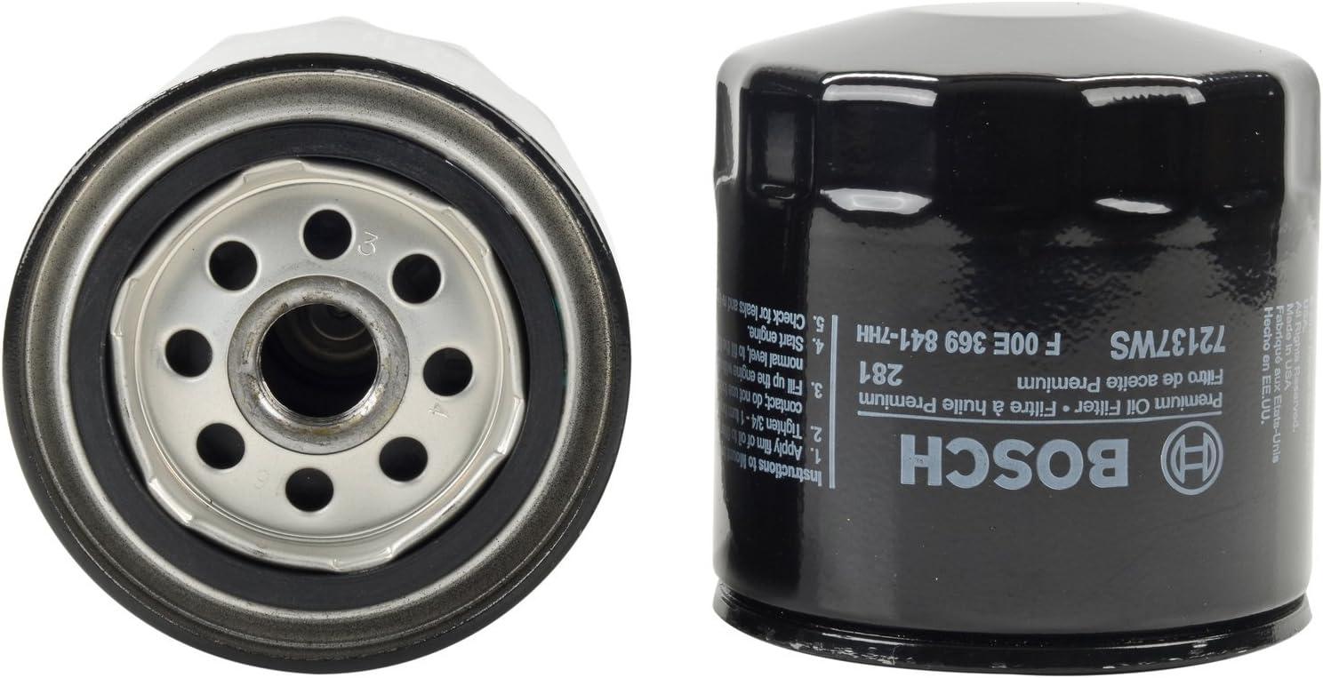 imageBOSCH 72137WS Workshop Engine Oil Filter  Compatible with Select Chrysler Dodge Eagle Ford Jeep Mercury Mitsubishi Nissan Plymouth