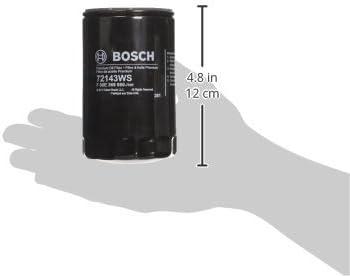 imageBOSCH 72143WS Workshop Engine Oil Filter  Compatible with Select Chrysler Dodge Ford Jaguar Jeep Mazda Mercury MG Mitsubishi Lincoln72143WS