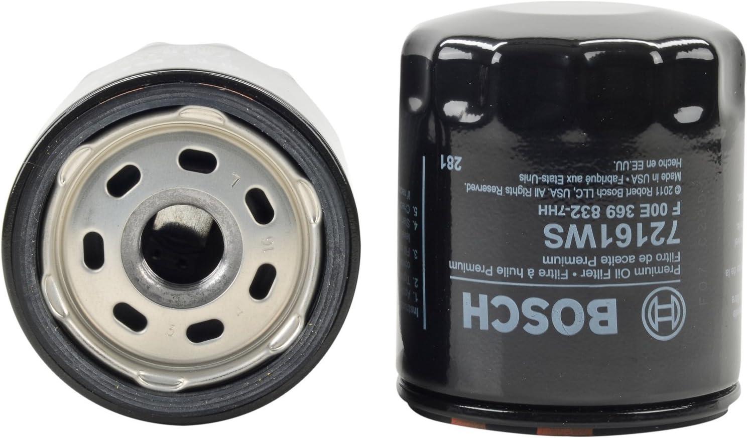 imageBOSCH 72161WS Workshop Engine Oil Filter  Compatible with Select Chrysler Dodge Ford Jeep Lexus Lincoln Mazda Mercury Suzuki Toyota Volkswagen72161WS Pack of 12