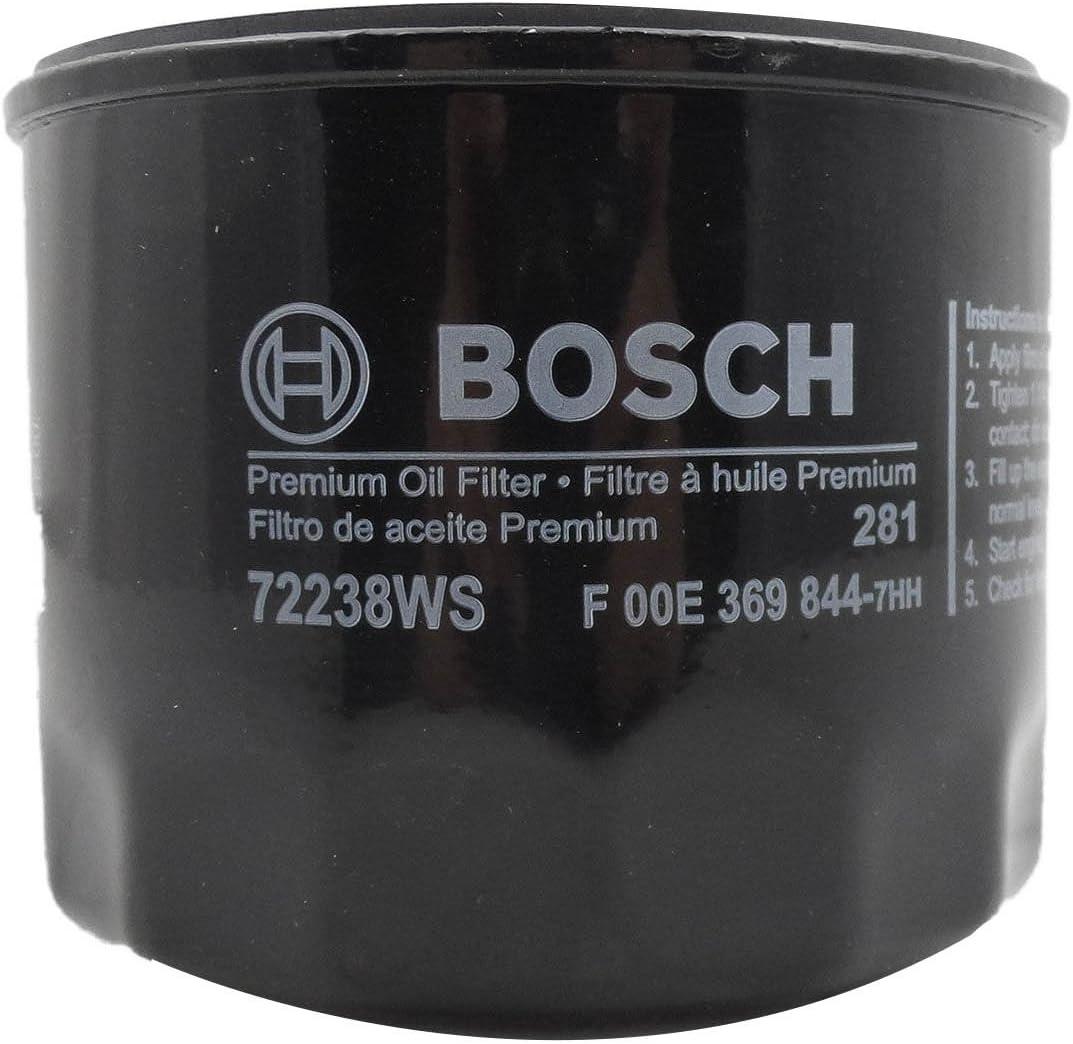 imageBOSCH 72238WS Workshop Engine Oil Filter  Compatible with Select Buick Chevrolet GMC Oldsmobile Pontiac