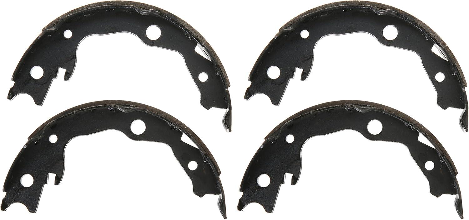 imageBOSCH BS916 Blue Parking Brake Shoe Set  Compatible With Select Lexus HS250h Nissan Juke Leaf Rogue Rogue Select Sentra Pontiac Vibe Toyota Matrix RAV4