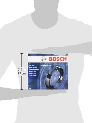 imageBOSCH BS956 Blue Drum Brake Shoe Set  Compatible With Select Smart Fortwo REAR