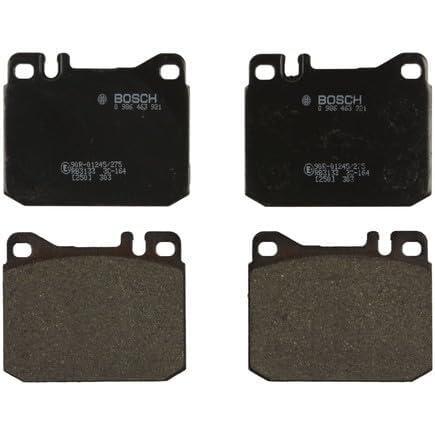 imageBOSCH 0986463921 EuroLine Disc Brake Pad Set  Compatible With Select MercedesBenz 220 230 240 280 300 350 380 450 500SEL C CD CE D E S SD SDL SE SEL SL SLC TD FRONT