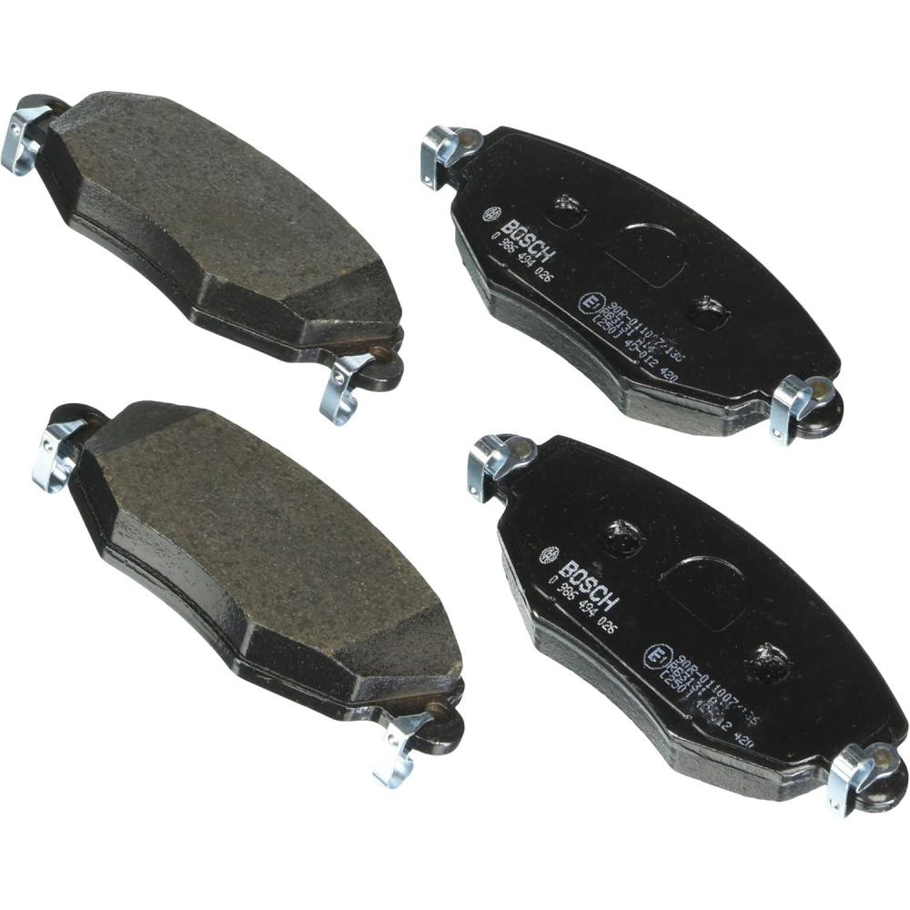 imageBOSCH 0986494026 EuroLine Disc Brake Pad Set  Compatible With Select Jaguar XType FRONT
