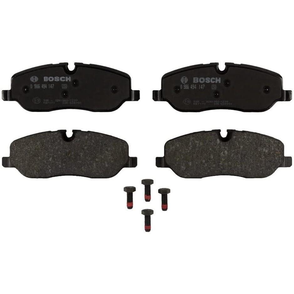 imageBOSCH 0986494147 EuroLine Disc Brake Pad Set  Compatible With Select Land Rover LR3 Range Rover Range Rover Sport FRONT