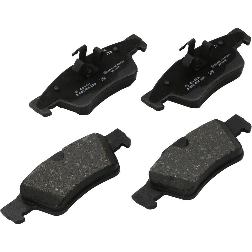 imageBOSCH 0986494256 EuroLine Disc Brake Pad Set  Compatible With Select MercedesBenz G55 AMG G63 AMG G65 AMG GL320 GL350 GL450 GL550 ML320 ML350 ML450 ML500 ML550 R320 R350 R500 REAR