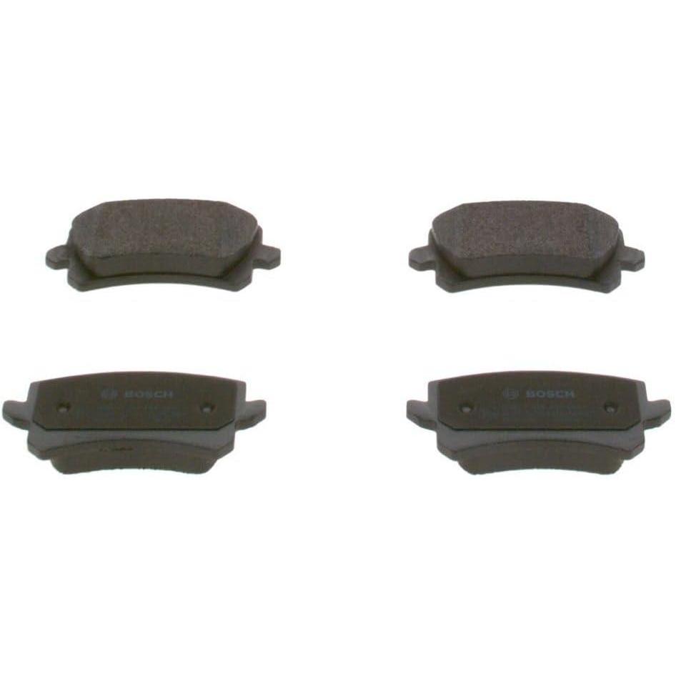 imageBOSCH 0986494344 EuroLine Disc Brake Pad Set  Compatible With Select Audi A6 Quattro Q3 Q3 Quattro Volkswagen CC Passat Passat CC Tiguan REAR