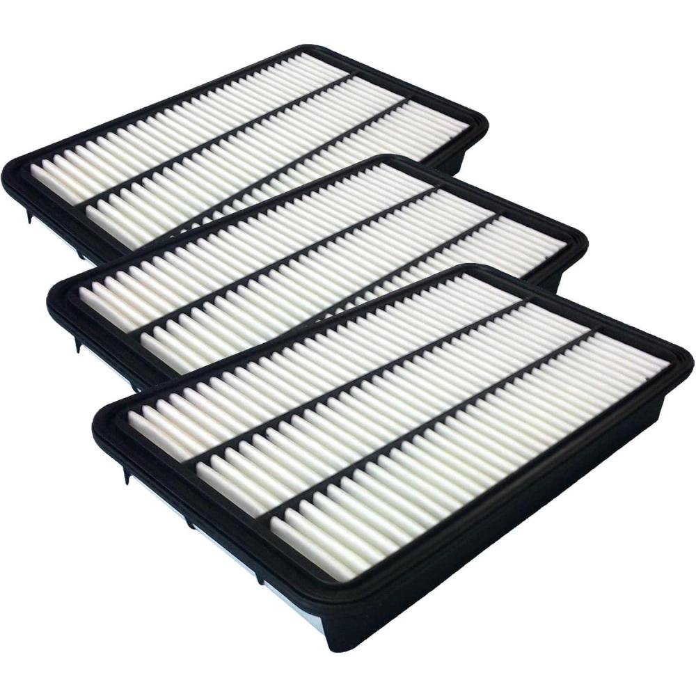 imageBOSCH 5079WS Workshop Engine Air Filter  Compatible with Select Lexus ES300 RX300 Toyota Avalon Camry Celica Sienna Solara5079WS Pack of 3