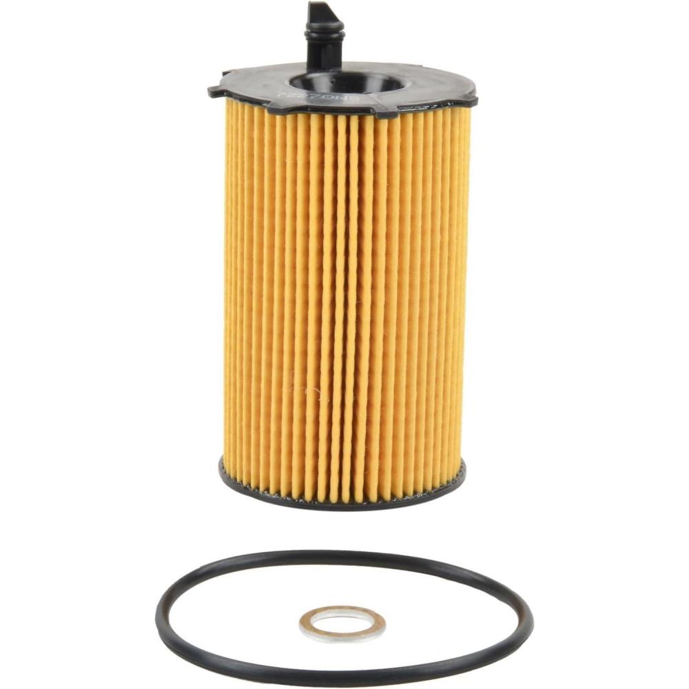 imageBOSCH 72270WS Workshop Engine Oil Filter  Compatible with Select Hyundai Azera Santa Fe Santa Fe XL Kia Cadenza Sedona Sorento