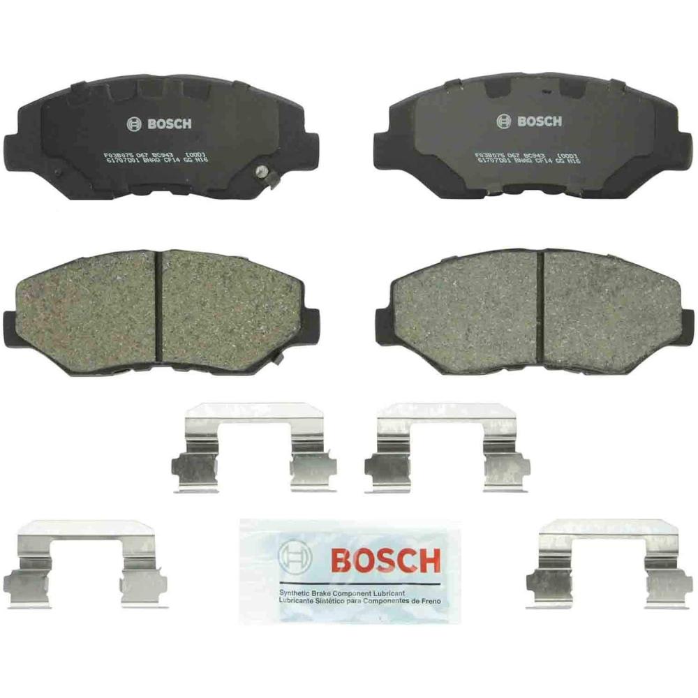 imageBOSCH BC943 QuietCast Premium Ceramic Disc Brake Pad Set  Compatible with Select Honda Pilot FRONT