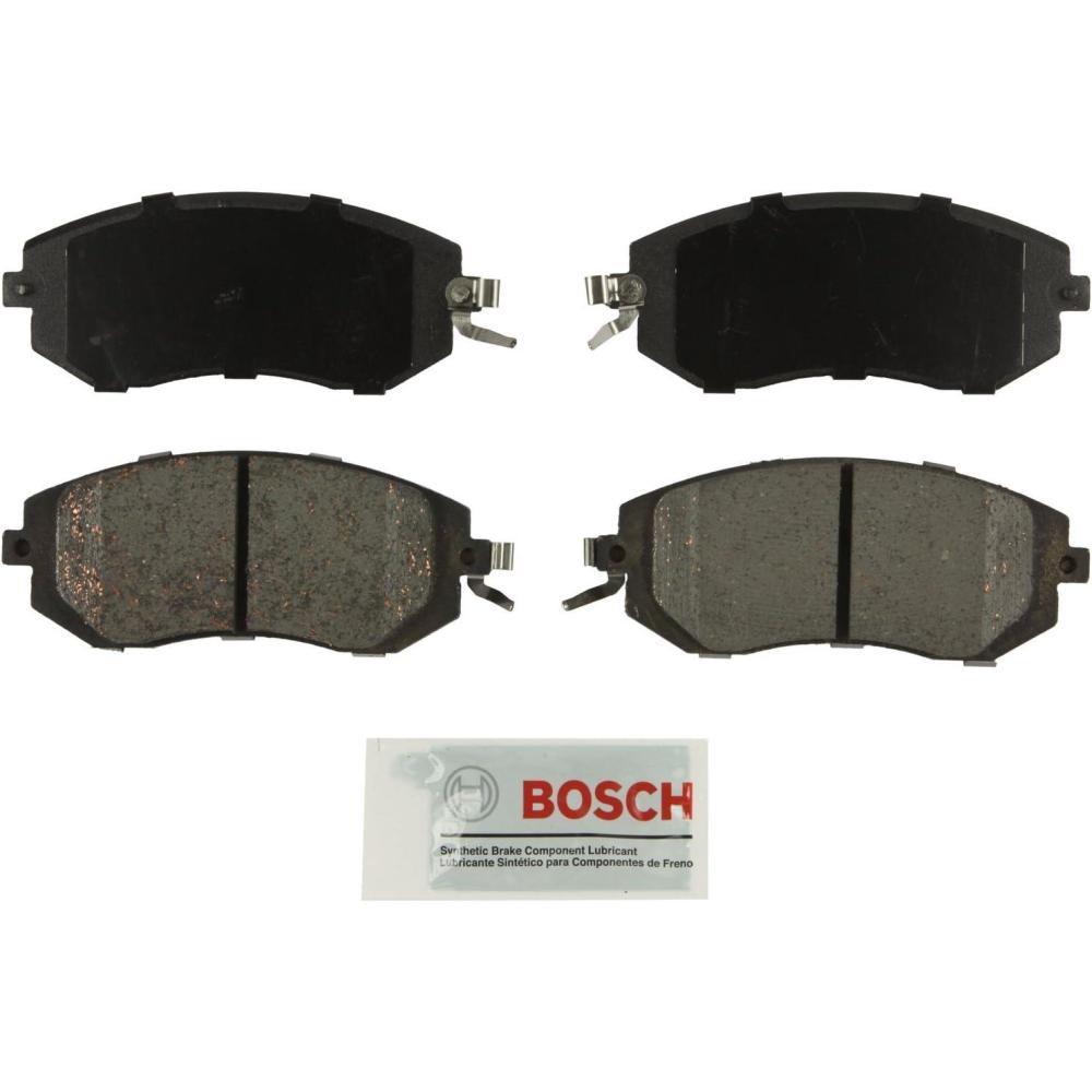 imageBOSCH BE1539 Blue Ceramic Disc Brake Pad Set  Compatible With Select Scion FRS Subaru BRZ Forester Impreza Legacy Outback XV Crosstrek Toyota 86 FRONT