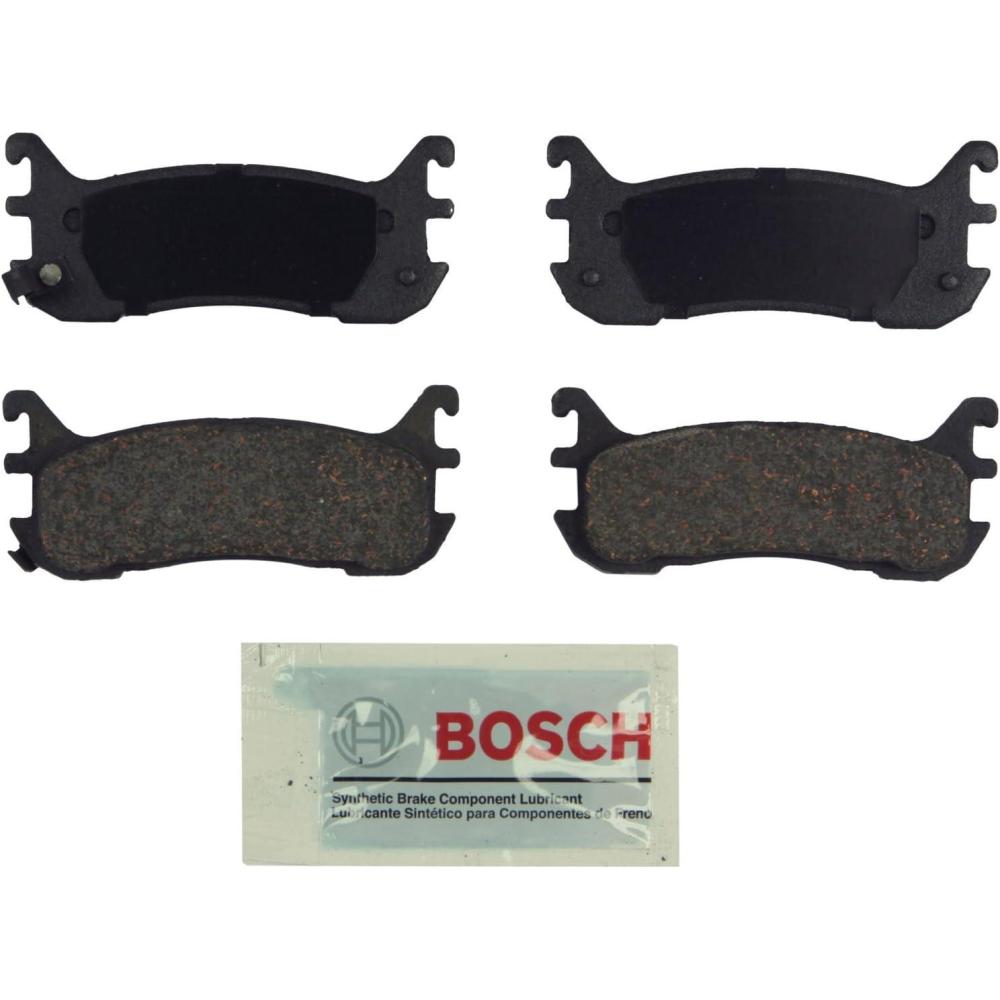 imageBOSCH BE636 Blue Ceramic Disc Brake Pad Set  Compatible With Select Mazda Miata REAR