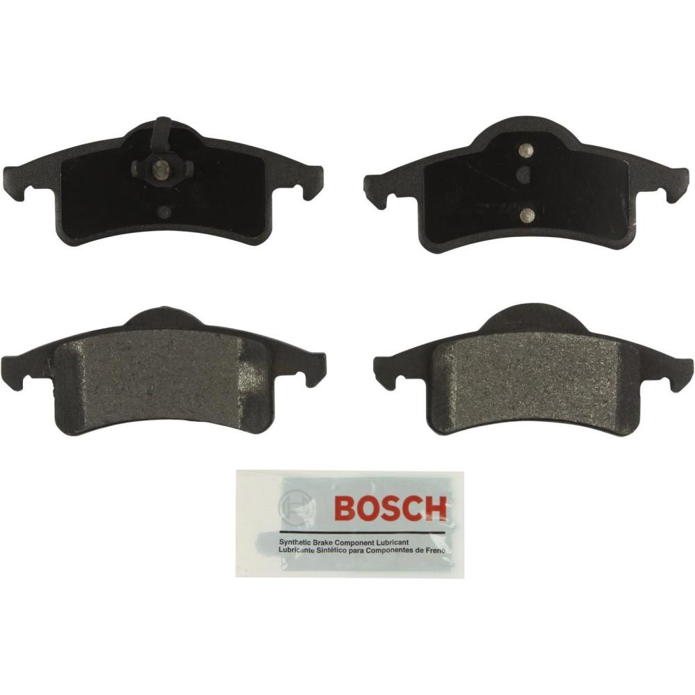 imageBOSCH BE791 Blue SemiMetallic Disc Brake Pad Set  Compatible With Select Jeep Grand Cherokee REAR