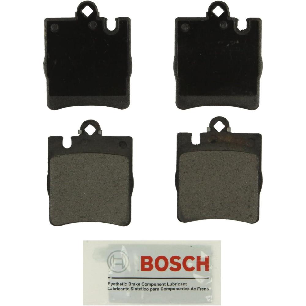 imageBOSCH BE873 Blue SemiMetallic Disc Brake Pad Set  Compatible With Select MercedesBenz C230 C240 C280 C32 AMG C320 C350 CLK320 CLK350 SLK350 REAR