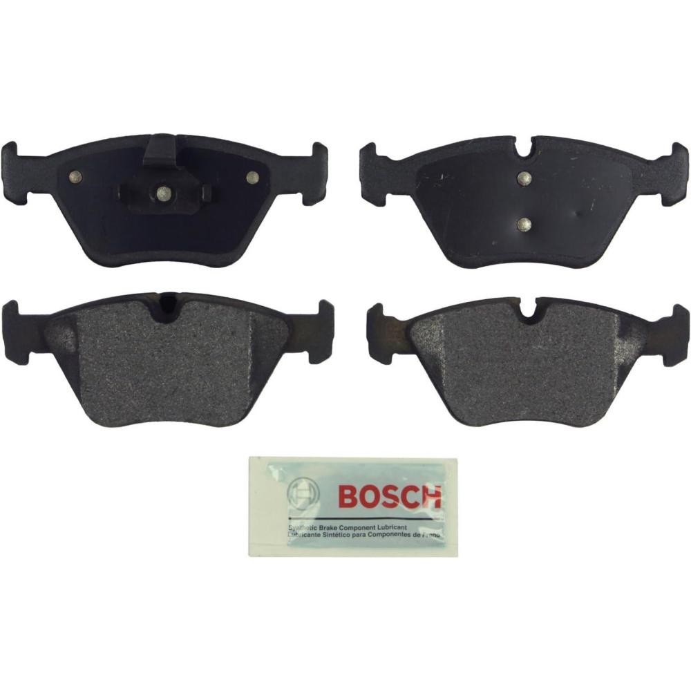 imageBOSCH BE946 Blue SemiMetallic Disc Brake Pad Set  Compatible With Select BMW 330Ci 330i 330xi X3 Z4 FRONT