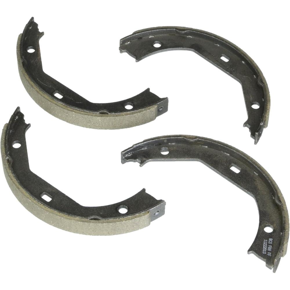 imageBOSCH BS831 Blue Parking Brake Shoe Set  Compatible With Select BMW 135 325 328 330 335 340 428 430 435 440 525 528 530 540 M2 M3 M4 X1 Ci i xi xDrive Gran Coupe GT More