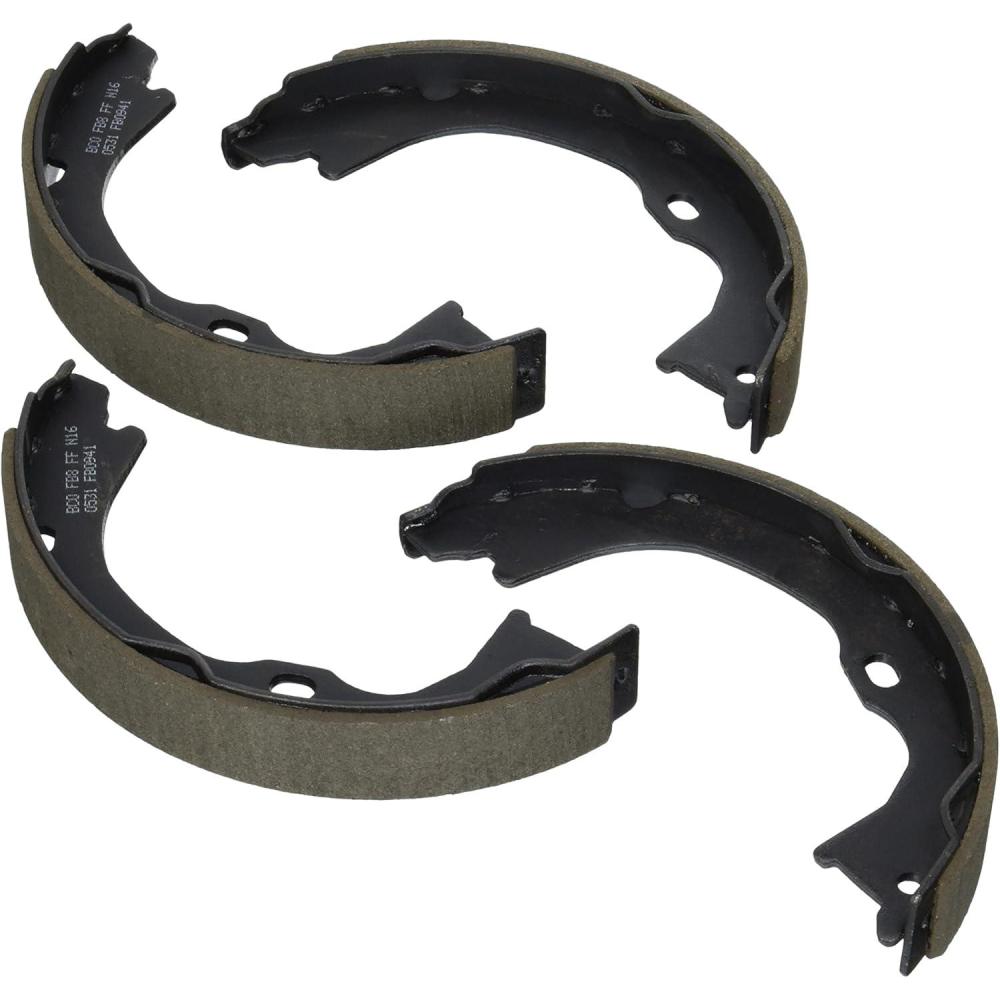 imageBOSCH BS941 Blue Parking Brake Shoe Set  Compatible With Select Dodge Nitro Jeep Liberty Wrangler