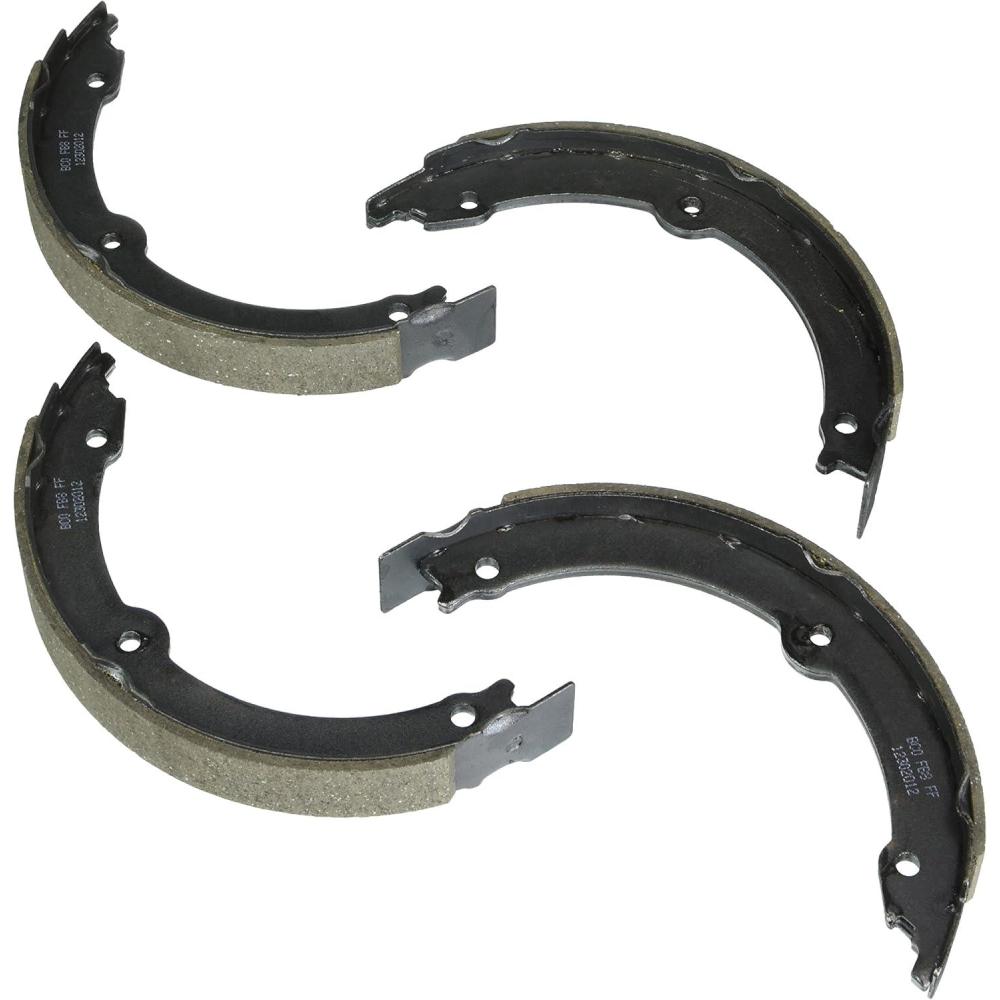 imageBOSCH BS943 Blue Parking Brake Shoe Set  Compatible With Select Lexus LX570 Toyota Land Cruiser Sequoia Tundra